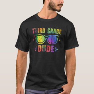 Gefärbte Krawatte 3. Typ der dritten Klasse Cool S T-Shirt
