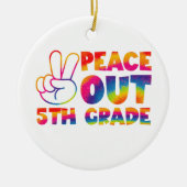 Gefärbte Krawatte 5. Klasse Keramik Ornament (Vorne)