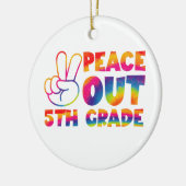 Gefärbte Krawatte 5. Klasse Keramik Ornament (Links)