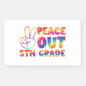 Gefärbte Krawatte 5. Klasse Post-it Klebezettel (Vorderseite)