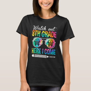 Gefärbte Krawatte Achten Sie auf die 8. Klasse, hi T-Shirt