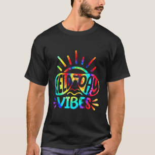 Gefärbte Krawatte am letzten Tag des Schullehrers T-Shirt