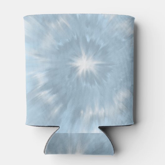 Gefärbte Krawatte am weitesten Pop kann in Denim-T Dosenkühler (Rückseite)