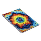 Gefärbte Krawatte Art Notizblock (Rechte Seite)