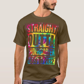Gefärbte Krawatte Ausfahrt Kindergarten T - Shirt 