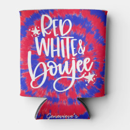 Gefärbte Krawatte Bachelorette Dosenkühler