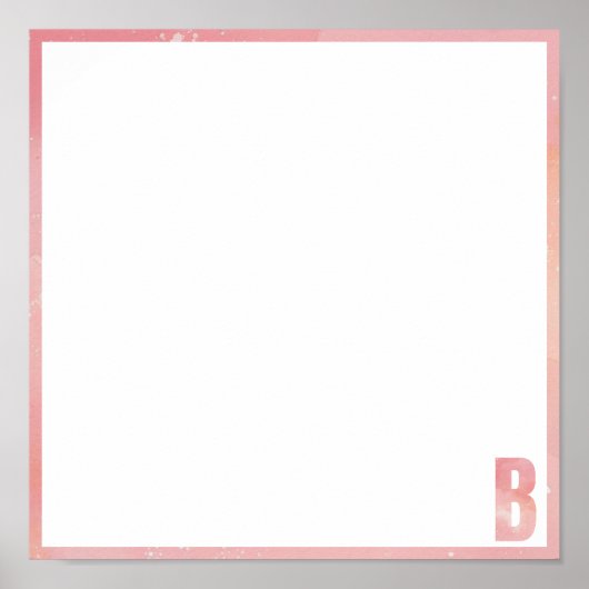 Gefärbte Krawatte Bas mitzva Tischset Poster (Vorne)