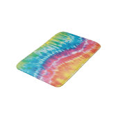 Gefärbte Krawatte Bath Mat Badematte (Schrägansicht)