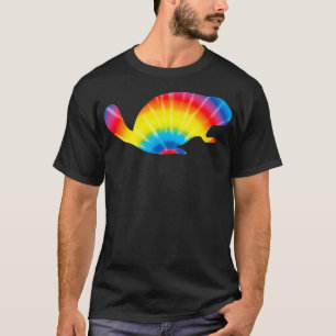 Gefärbte Krawatte Beaver Rainbow Print Rodent Kit T-Shirt