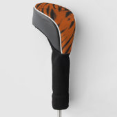 Gefärbte Krawatte bengalische Streifen Golf Headcover (angewinkelt)