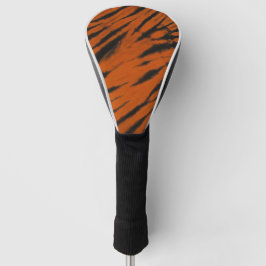 Gefärbte Krawatte bengalische Streifen Golf Headcover