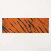 Gefärbte Krawatte bengalische Streifen Yogamatte (Vorderseite (Horizontal))