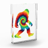 Gefärbte Krawatte Bigfoot Fotoblock (Links)