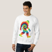 Gefärbte Krawatte Bigfoot Sweatshirt (Vorne ganz)