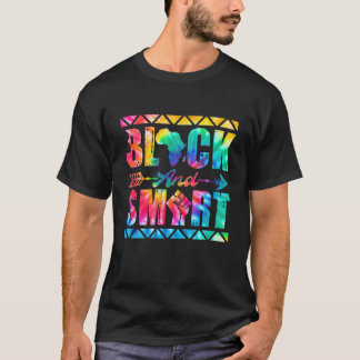 Gefärbte Krawatte Black and Smart Junentt Black Hi T-Shirt