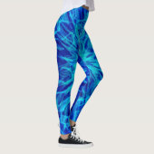 GEFÄRBTE KRAWATTE BLAUE LEGGINGS (Rechts)