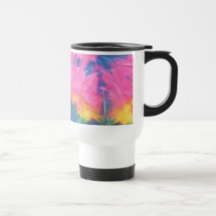 Gefärbte Krawatte Blick-Reise Tasse