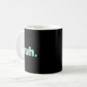 Gefärbte Krawatte Brah Bro Typ Gruß Slang Funny Me Kaffeetasse (Vorderseite Links)