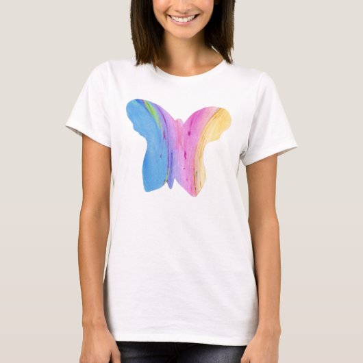 GEFÄRBTE KRAWATTE BUTTERFLY T-Shirt (Vorderseite)