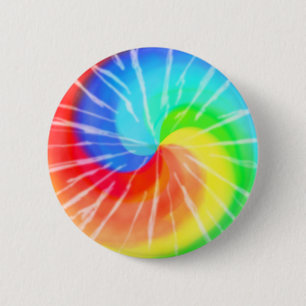 Gefärbte Krawatte Button