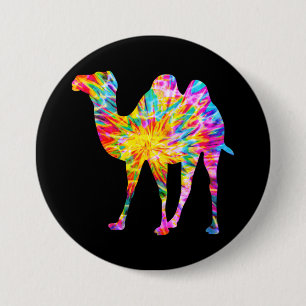 GEFÄRBTE KRAWATTE CAMEL BUTTON