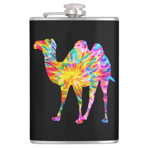 GEFÄRBTE KRAWATTE CAMEL FLACHMANN