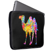 GEFÄRBTE KRAWATTE CAMEL LAPTOPSCHUTZHÜLLE (Vorne Rechts)
