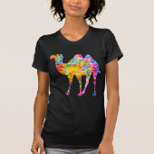 GEFÄRBTE KRAWATTE CAMEL T-Shirt (Vorderseite)