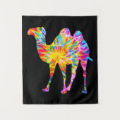 GEFÄRBTE KRAWATTE CAMEL WANDTEPPICH (Vorderseite)