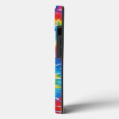 Gefärbte Krawatte Case-Mate iPhone Hülle (Rückseite / Links)