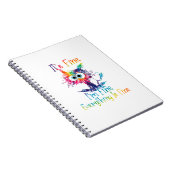 Gefärbte Krawatte Cat Es ist gut, ich bin gut alle Notizblock (Rechte Seite)