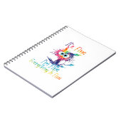 Gefärbte Krawatte Cat Es ist gut, ich bin gut alle Notizblock (Linke Seite)