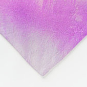 Gefärbte Krawatte Cat Mama Personalisiert Rosa Fleecedecke (Ecke)