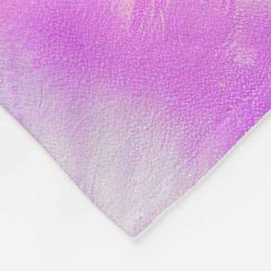 Gefärbte Krawatte Cat Mama Personalisiert Rosa Fleecedecke (Ecke)