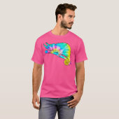 Gefärbte Krawatte Chameleon T-Shirt (Vorne ganz)