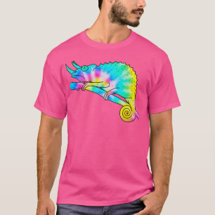 Gefärbte Krawatte Chameleon T-Shirt