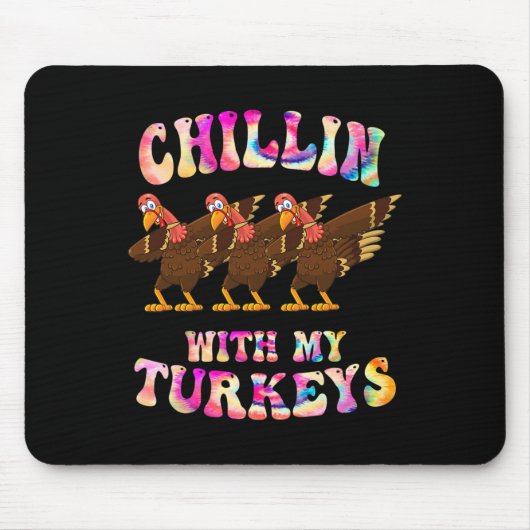 Gefärbte Krawatte Chillin mit meinem türkischen Er Mousepad (Vorne)