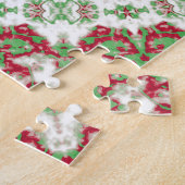 Gefärbte Krawatte Christmas Mandala Puzzle (Seite)