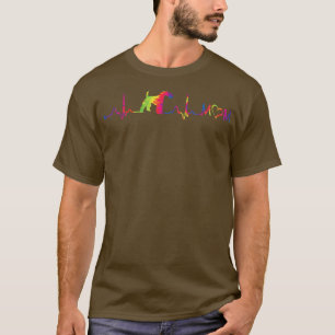 Gefärbte Krawatte Colorful Smooth for Terrier Hear T-Shirt