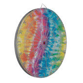 Gefärbte Krawatte Dart Board Dartscheibe (Vorderseite Links)