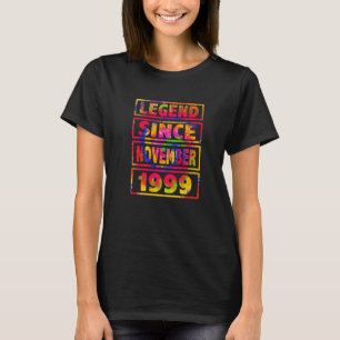 gefärbte Krawatte Dekoration Legend seit Nove T-Shirt