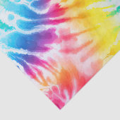 Gefärbte Krawatte der coolen Strip-Wirbel Seidenpapier (Detail)