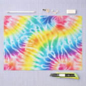 Gefärbte Krawatte der coolen Strip-Wirbel Seidenpapier (Handwerk)