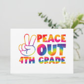 Gefärbte Krawatte der vierten Klasse Ankündigung (Stehend Vorderseite)