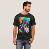 gefärbte Krawatte des 5. T-Shirt (Vorne ganz)