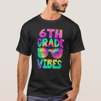 gefärbte Krawatte des 6. Grades T-Shirt