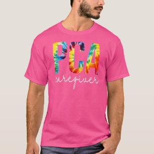 Gefärbte Krawatte des Karrieretages für Frauen F T-Shirt