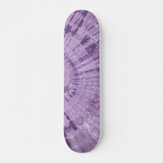 Gefärbte Krawatte des lila Friedens Skateboard (Vorne)