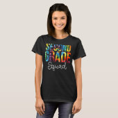 Gefärbte Krawatte des zweiten Grades T-Shirt (Vorne ganz)