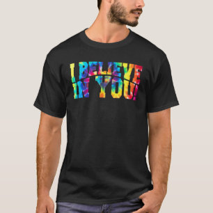 Gefärbte Krawatte, die ich an Ihren Lehrertesttag  T-Shirt